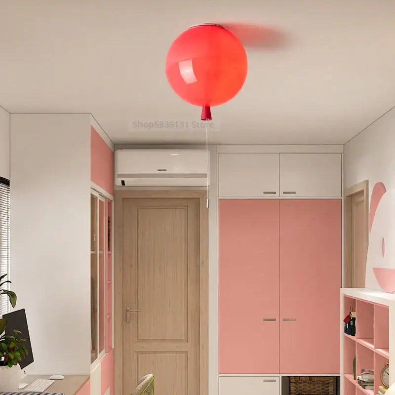 Vibrant acrylic balloon ceiling lights for bedroom or living room