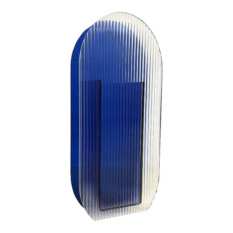 Contemporary rainbow acrylic flower vase living room floral container