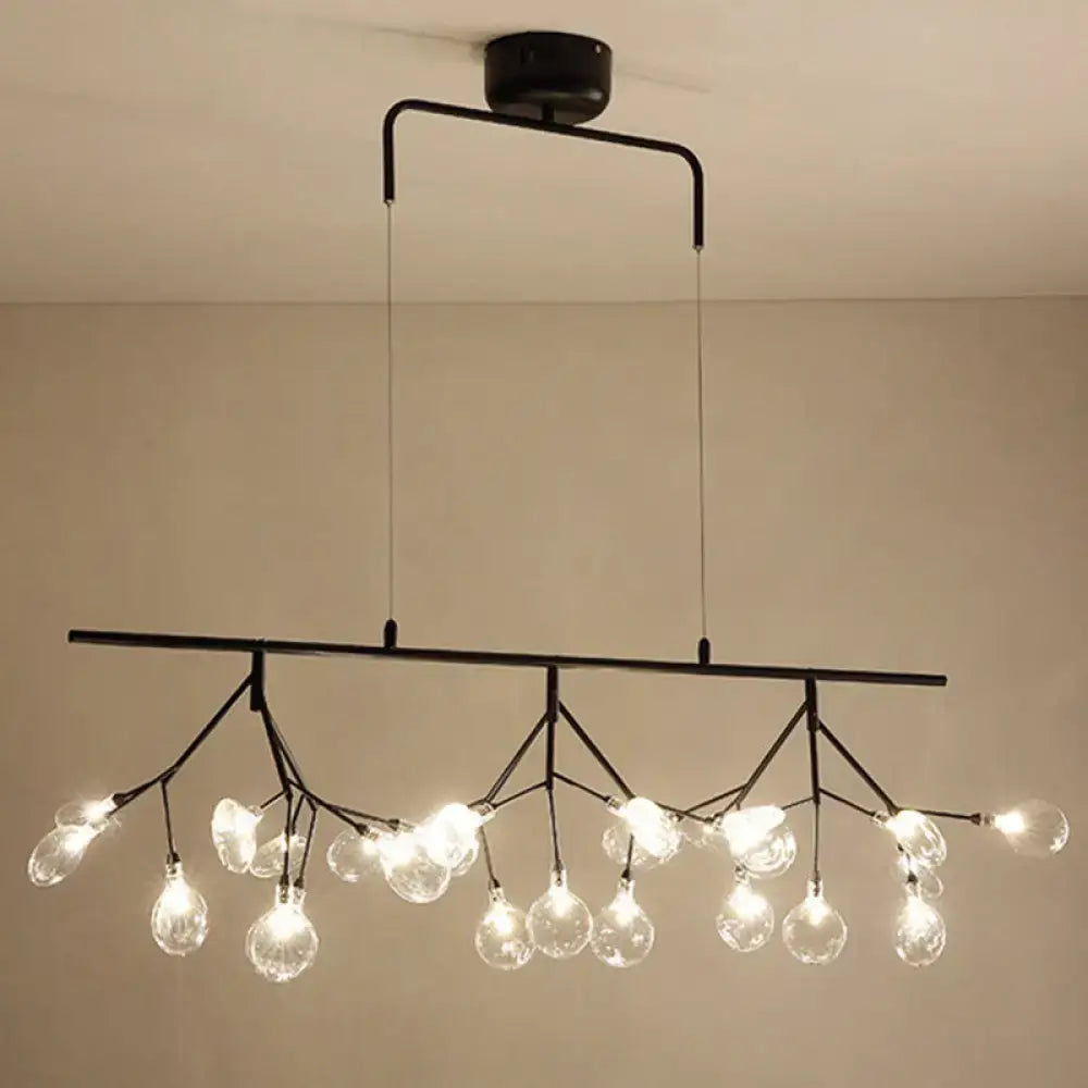 Modern gold firefly metal pendant 27 light bedroom chandelier