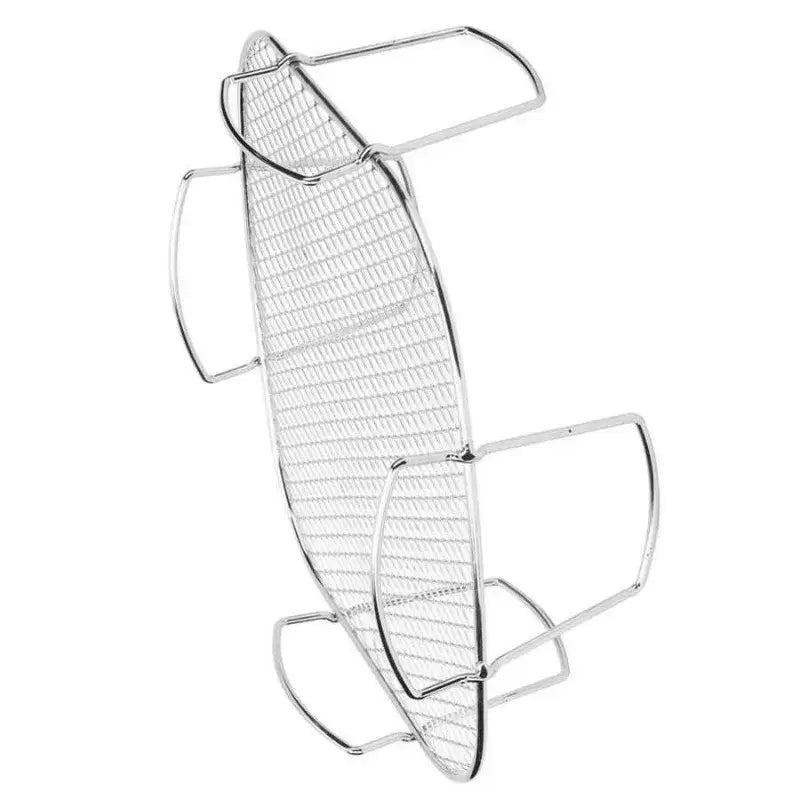 Silver stainless steel dehydrator rack kitchen mesh cooking layer