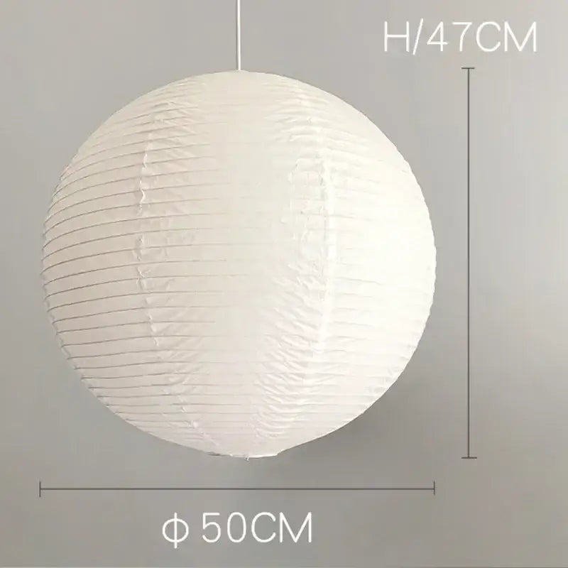 Akari vintage rice paper pendant light – dining room japanese lantern