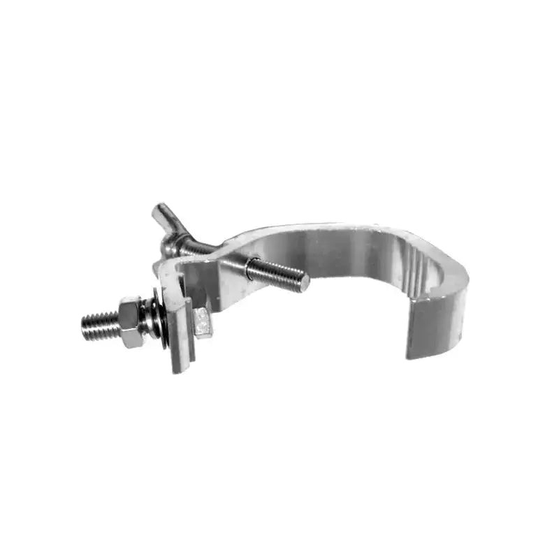 Silver aluminium light hook clamp 50 pack for stage lighting