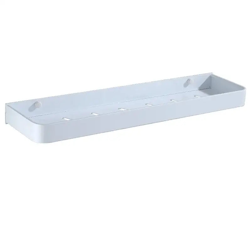 Modern white aluminum bathroom corner shelf kitchen storage holder