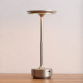 Modern sleek led desk lamp living room textured cordless light
