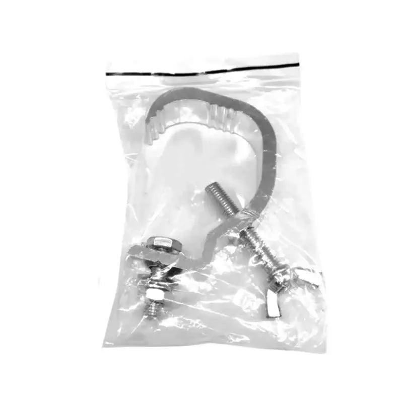 Silver aluminum led par hooks pack of 10 stage lighting accessory
