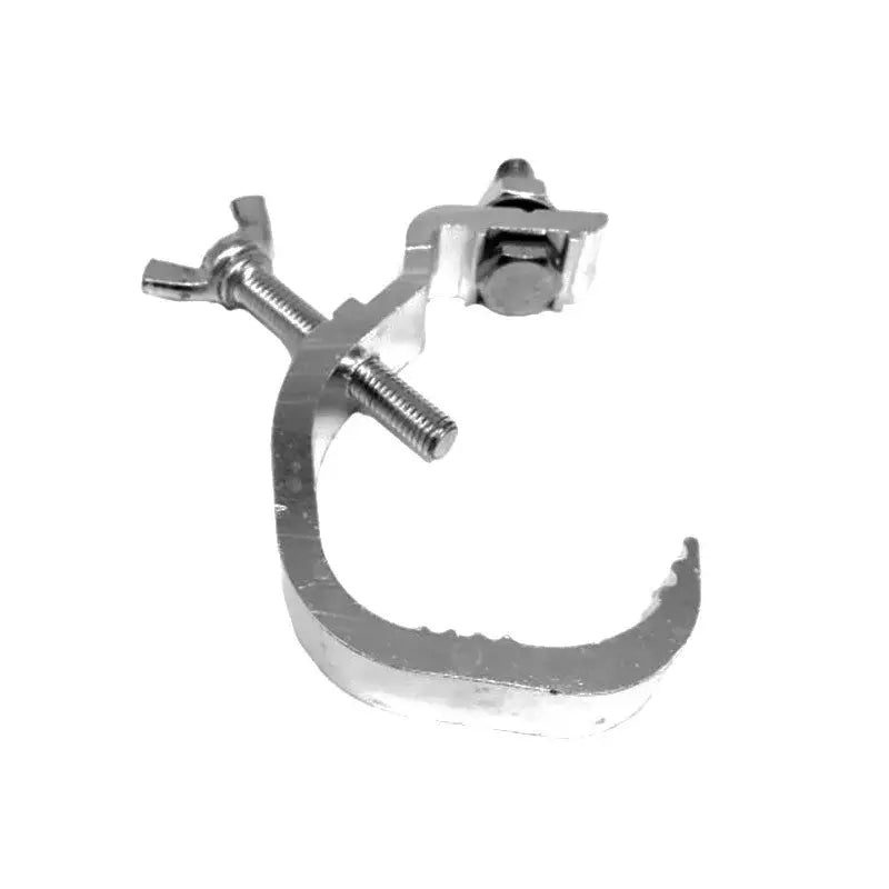 Silver aluminum led par hooks pack of 10 stage lighting accessory