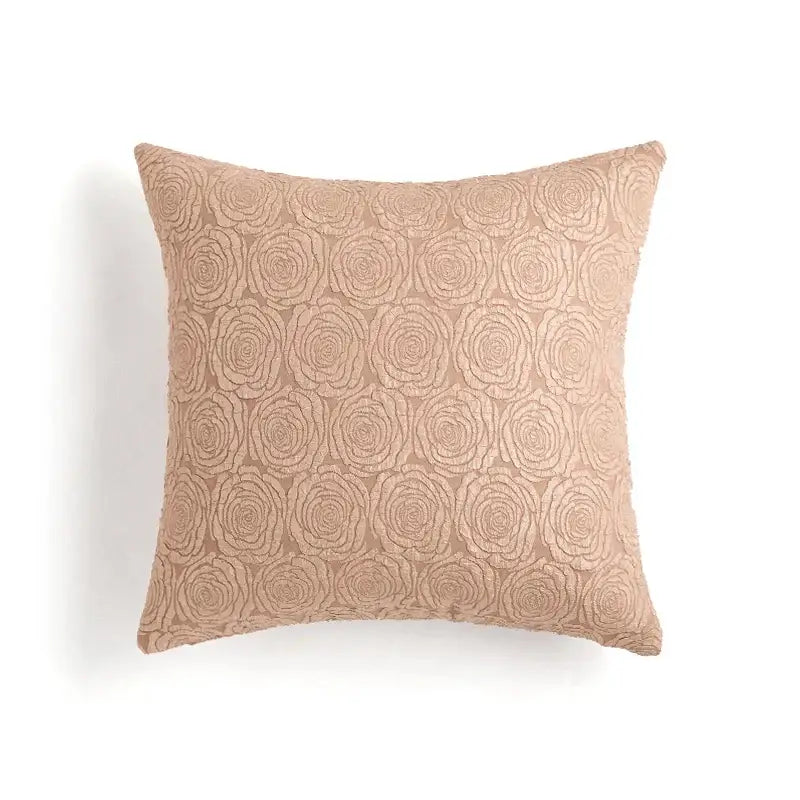 Pink ancient art vintage revival baroque cushion covers bedroom set of 2