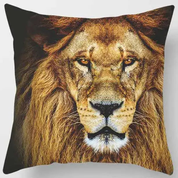 Decorbites animals world tiger lion pillow case living room set