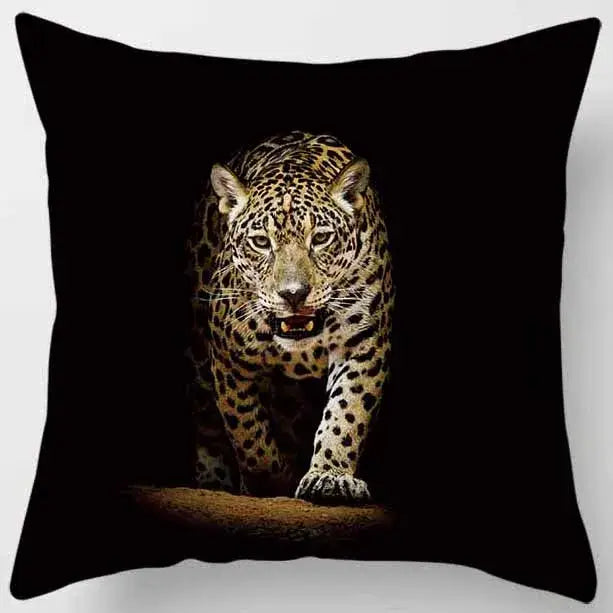 Decorbites animals world tiger lion pillow case living room set