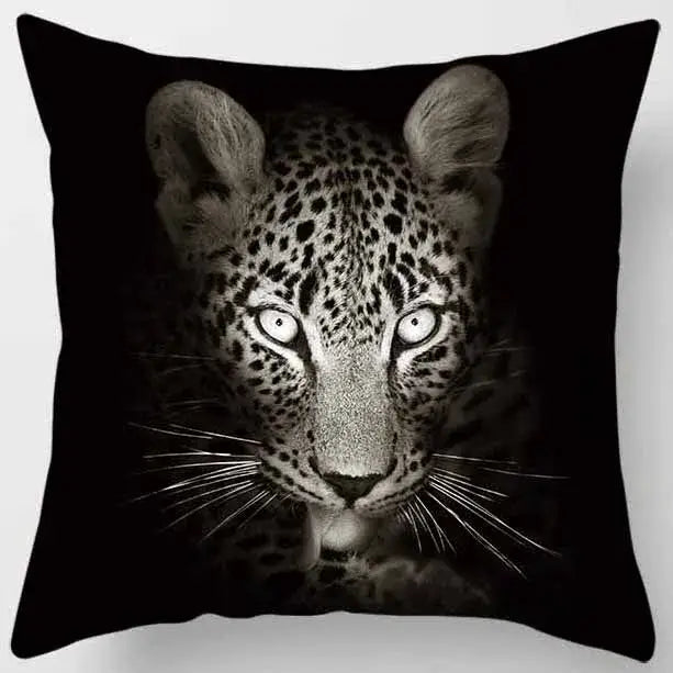 Decorbites animals world tiger lion pillow case living room set