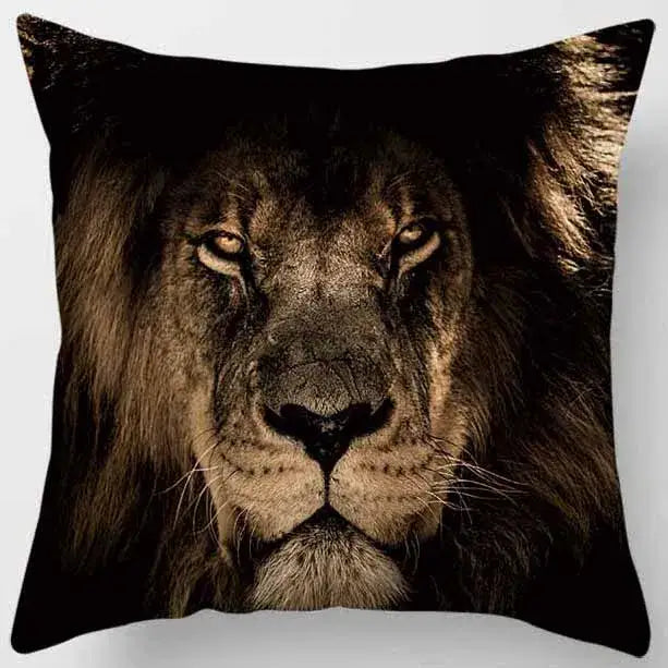 Decorbites animals world tiger lion pillow case living room set