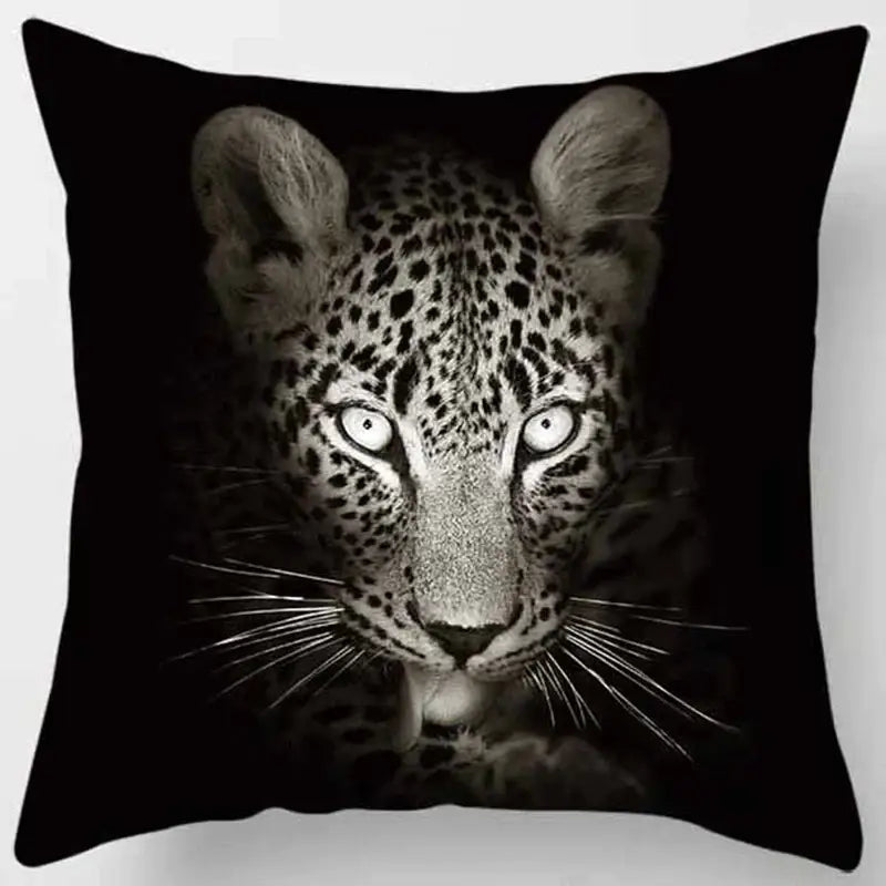 Decorbites animals world tiger lion pillow case living room set