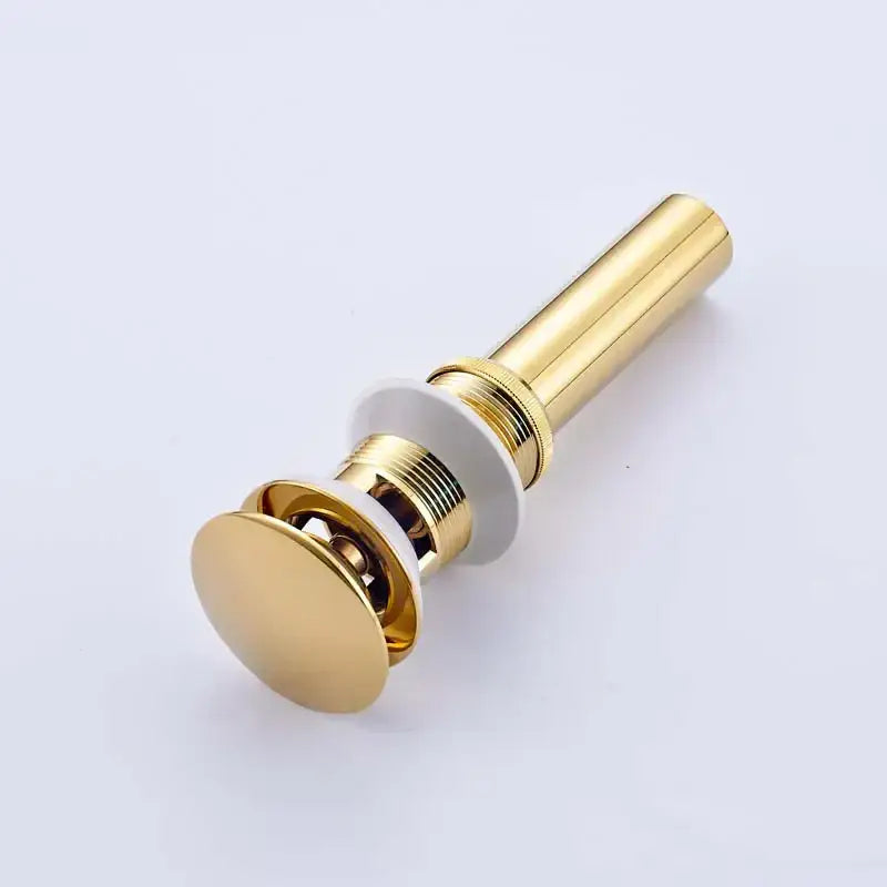Modern matte black brass round siphon p-trap bathroom vanity drain