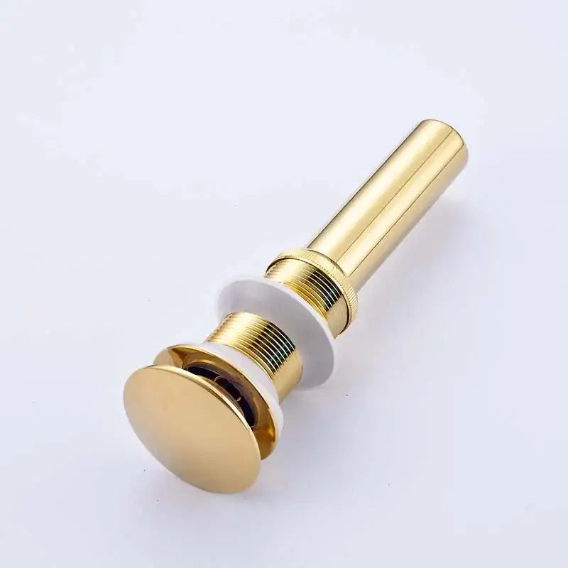Modern matte black brass round siphon p-trap bathroom vanity drain