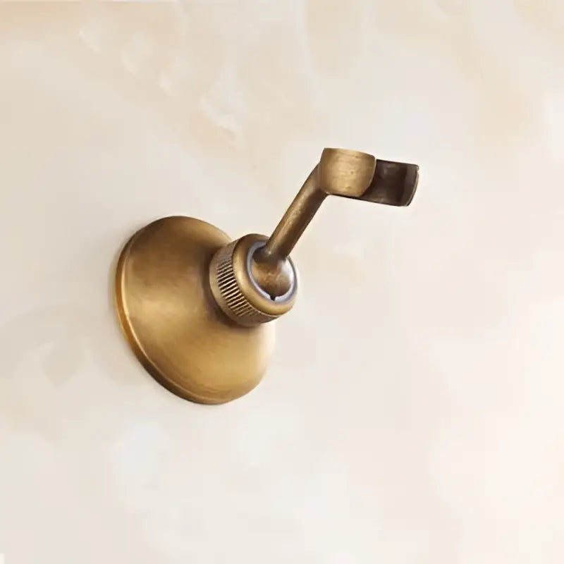 Antique brass shower set with handheld sprayer – bathroom kit