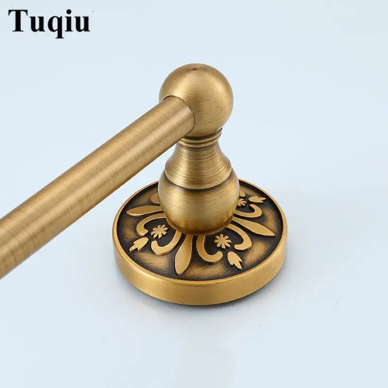 Antique bronze floral bathroom accessories set – bathroom hardware