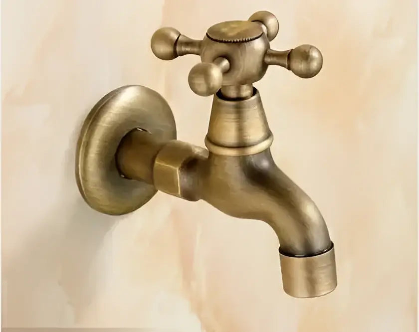 Antique dragon brass garden bibcocks tap garden washing faucet