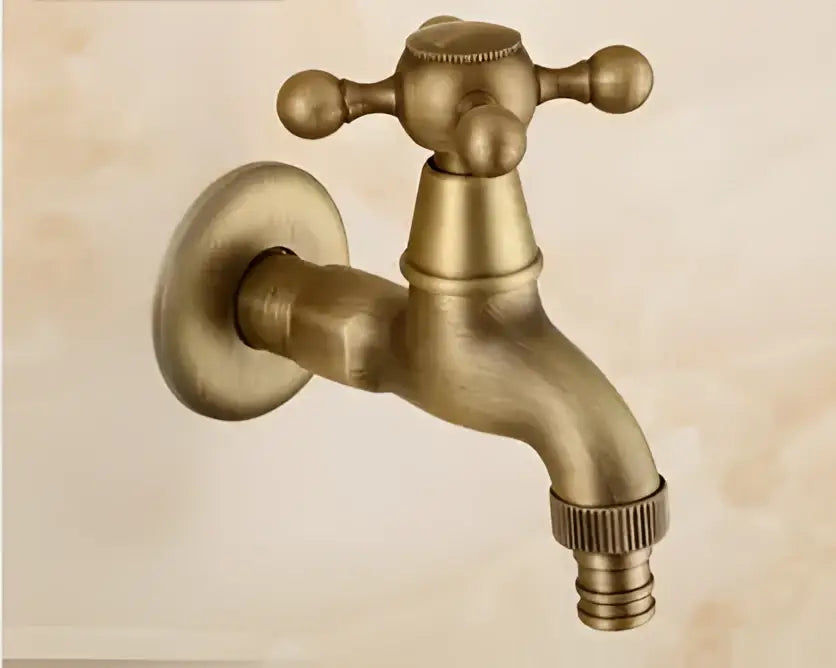 Antique dragon brass garden bibcocks tap garden washing faucet