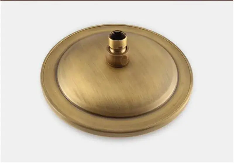 Antique brass & matte black antique handheld shower head bathroom set