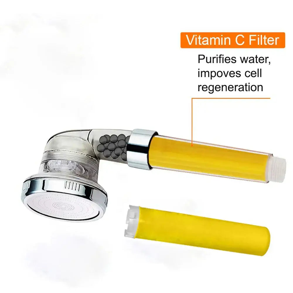 Aroma lemon rose & lavender vitamin c shower head filter cartridge