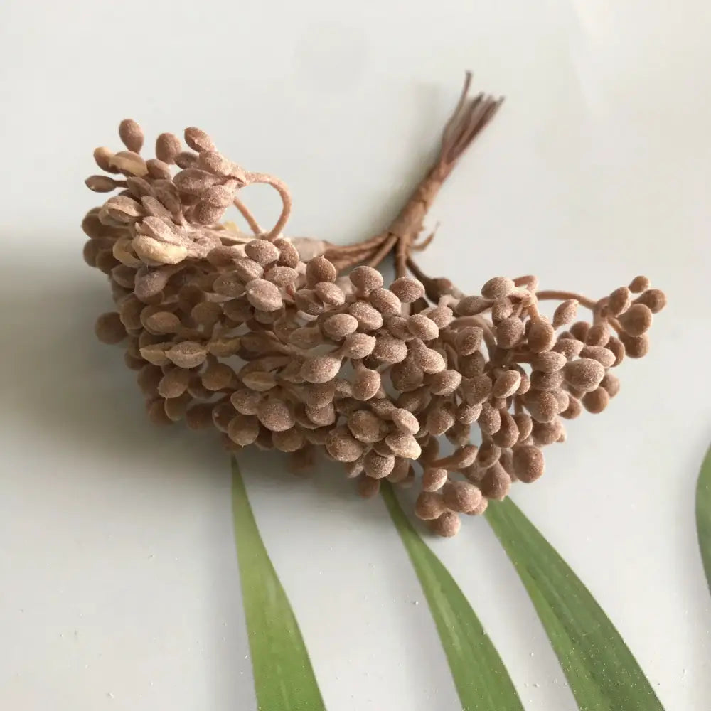 Pastel and metallic artificial plants diy garland living room decor