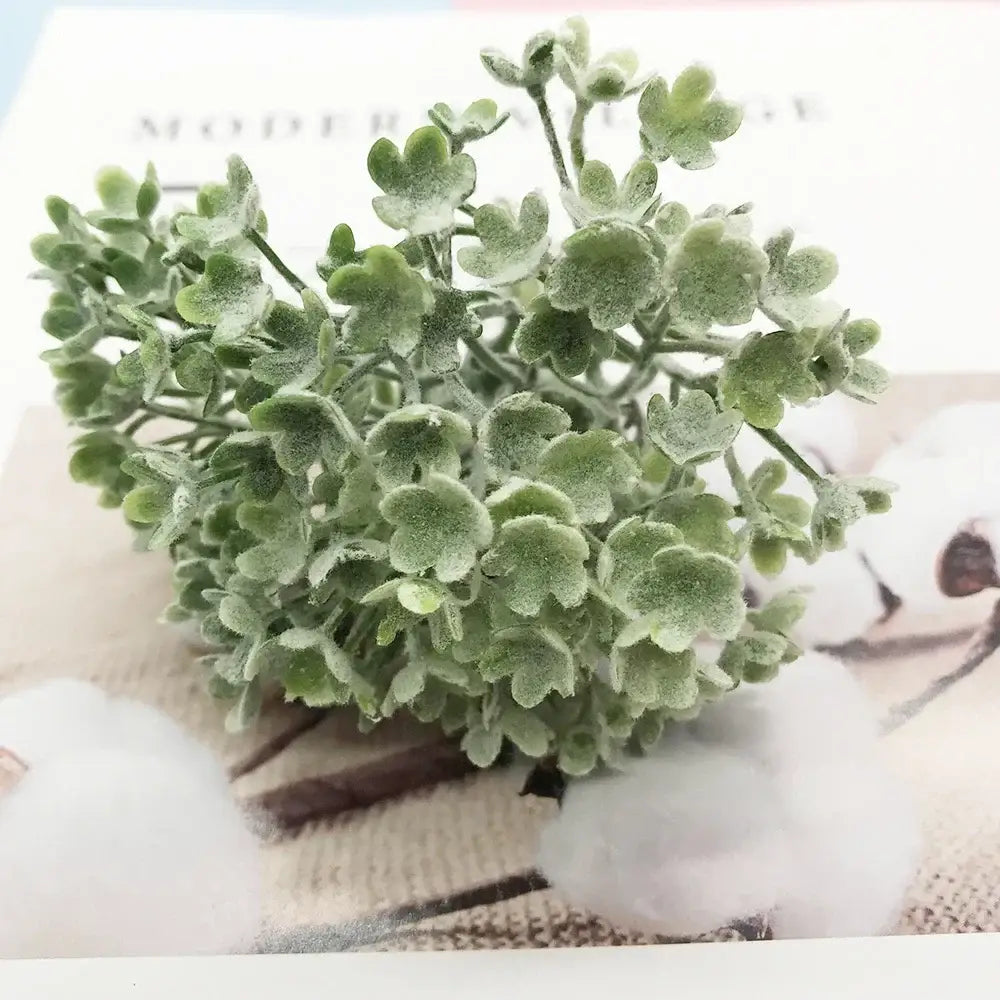 Pastel pink and lavender artificial succulent tree living room decor