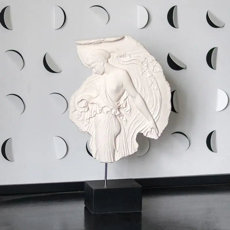 Artistic white marble venus goddess sculpture living room decor