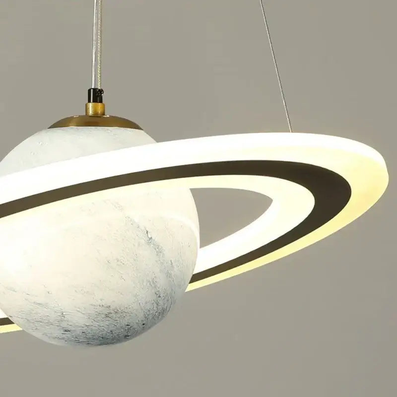 Modern white decorbites astronaut ball led pendant light bedroom