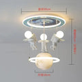 Astronaut led ceiling light white planet lamp for children room