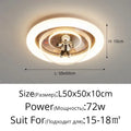 Astronaut led ceiling light pink & purple galaxy bedroom decor