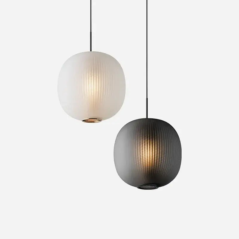 Decorbites black glass ball table light for bedroom living room