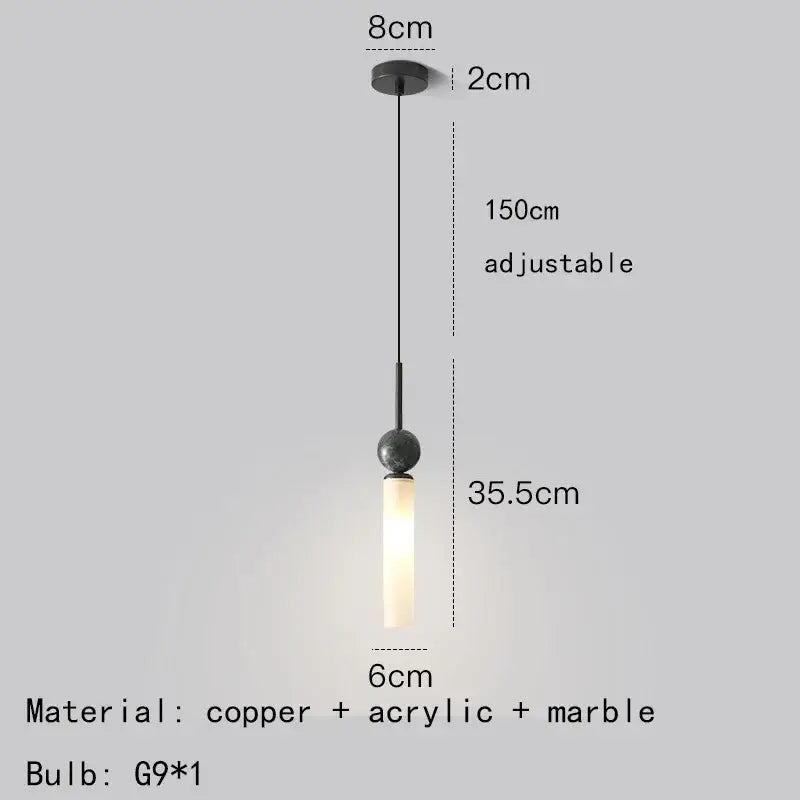 Modern gold and black wall lamp with acrylic lampshade bedroom sconce