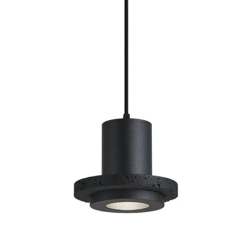 Decorbites black hole stone chandelier bedroom black and gold lamp