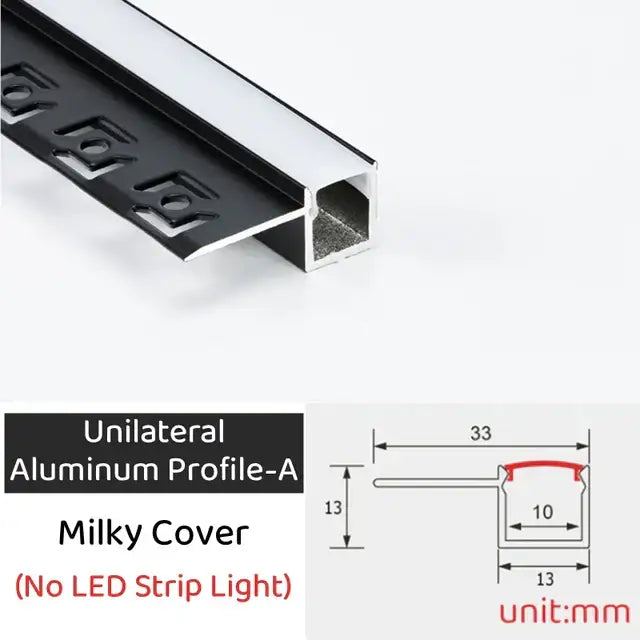 Geometric black & silver led aluminum threshold strip living room