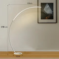 Modern black led dimming floor lamp for living room
