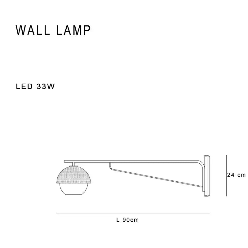 Modern black led floor lamp for living room with dome shade