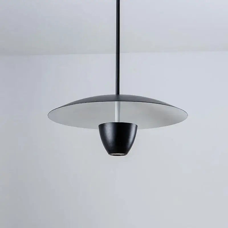 Modern black led hanging light for dining room minimalist pendant