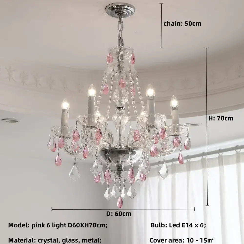 Decorbites blue crystal chandelier living room teal pendant light