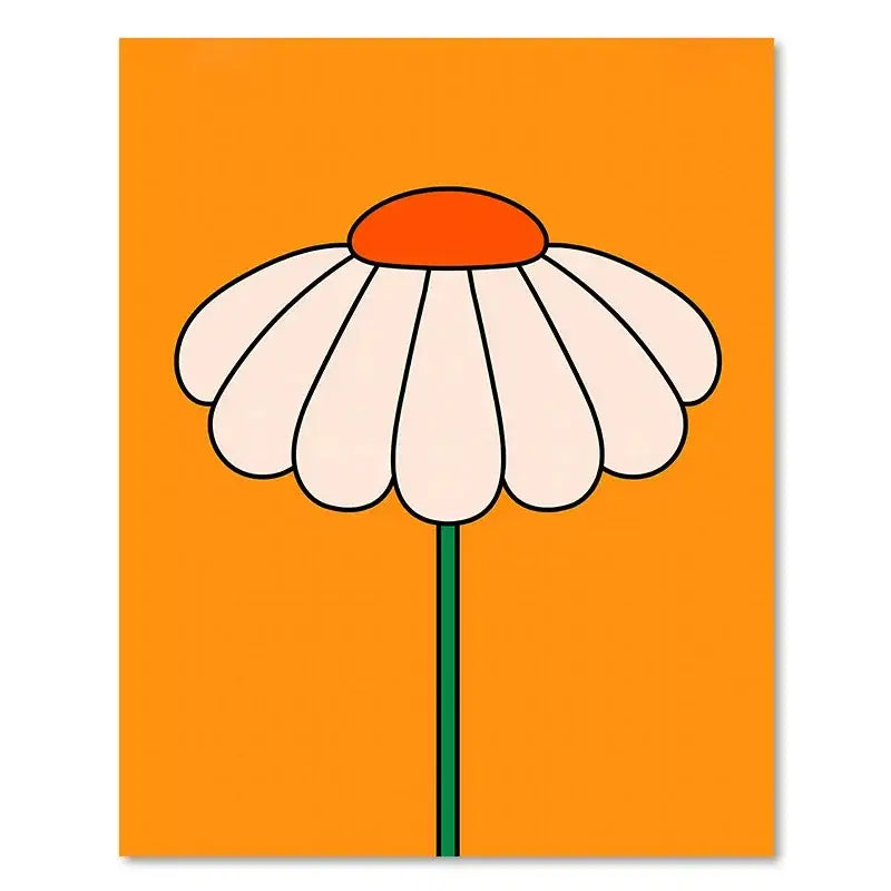 Minimalist boho sunset art prints for living room