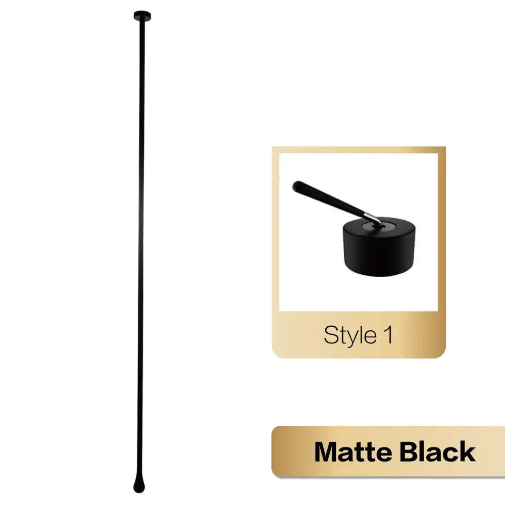 Modern brass black single handle faucet bathroom pendant light