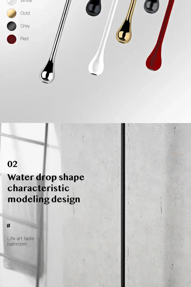 Modern brass black single handle faucet bathroom pendant light