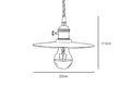 Decorbites brass chandelier industrial dining room pendant light