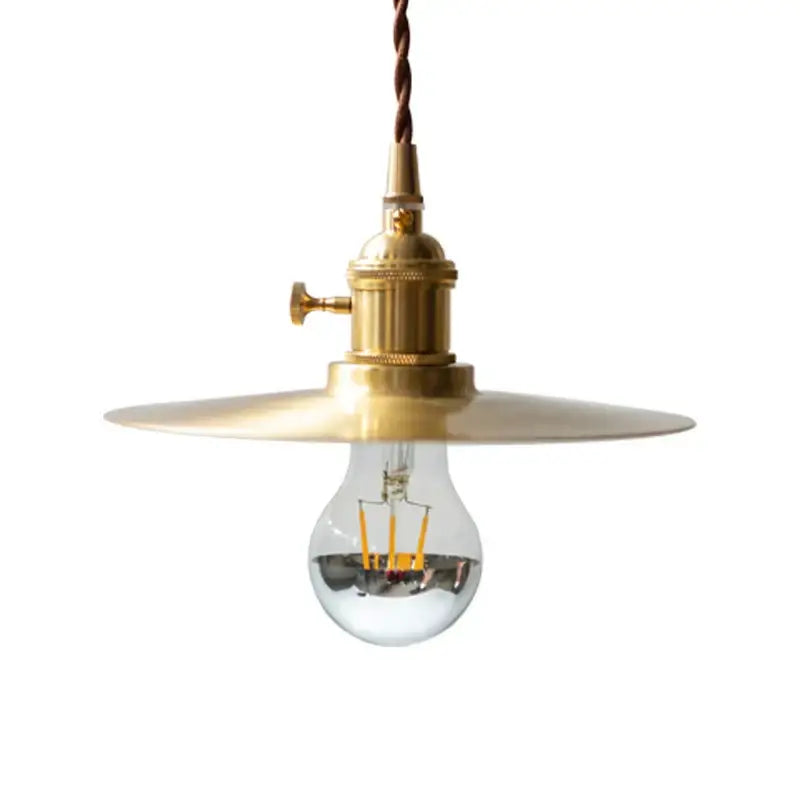 Decorbites brass chandelier industrial dining room pendant light
