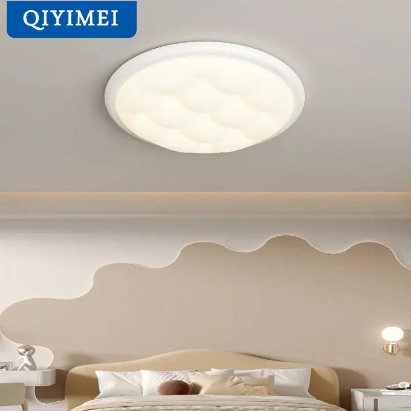 Decorbites bubble led rectangular quilted ceiling light living room