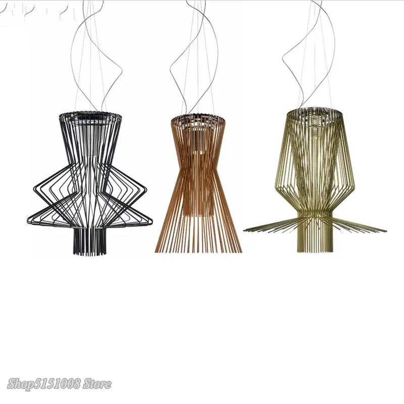 Decorbites cage industrial pendant lights – kitchen dining room wireframe