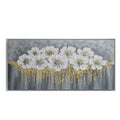 Modern pink cherry blossom canvas art living room framed painting