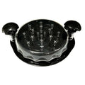Black and clear chicken shredder kitchen tool with ergonomic handle