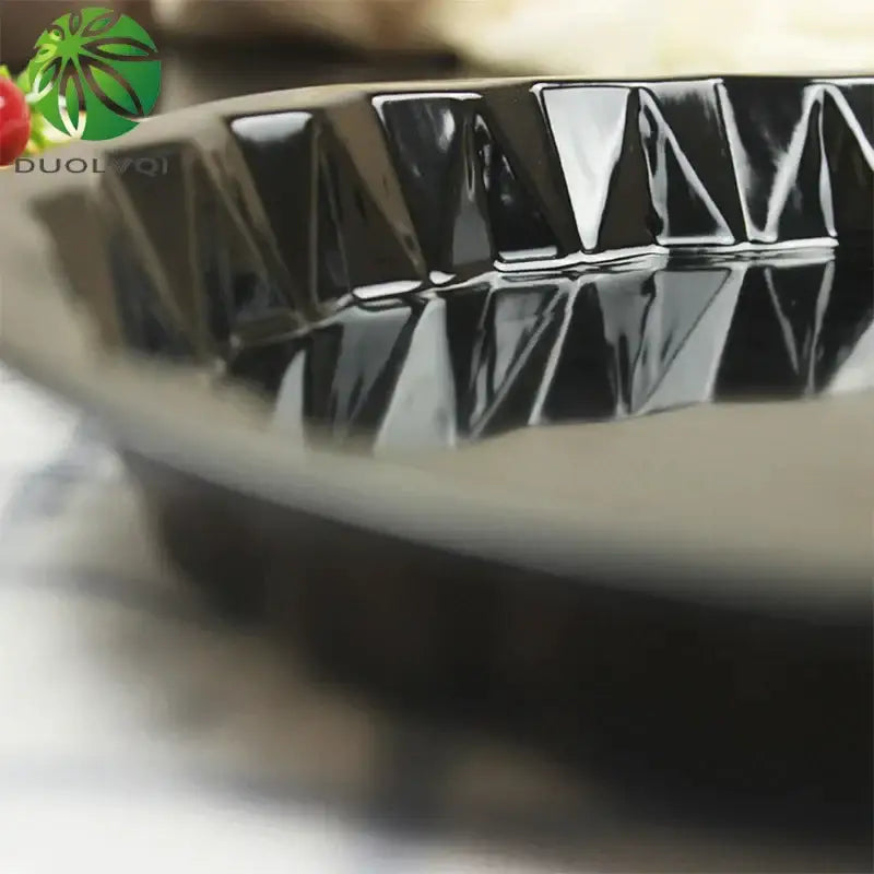 Black and silver non-stick springform cake mold set kitchen bakeware