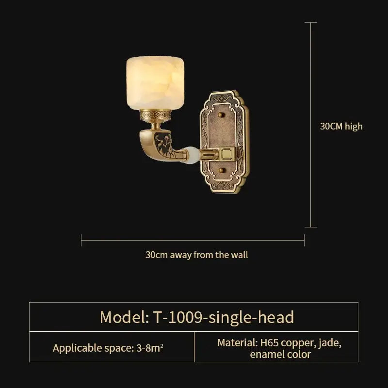 Modern gold decorbites jade chandelier living room glass cluster light