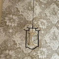 Modern chinese copper decorative hall bedroom bedside lantern